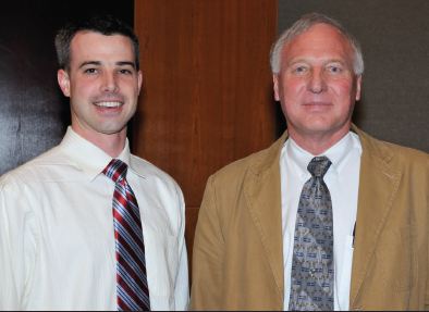 Brent Carmichael and Dr. Rodger Schneck