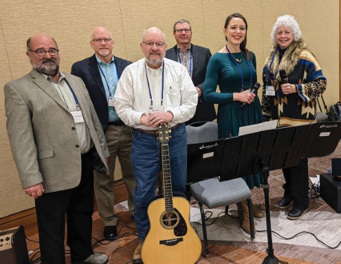 Musicians at Praise Breakfast at AASV Annual Meeting